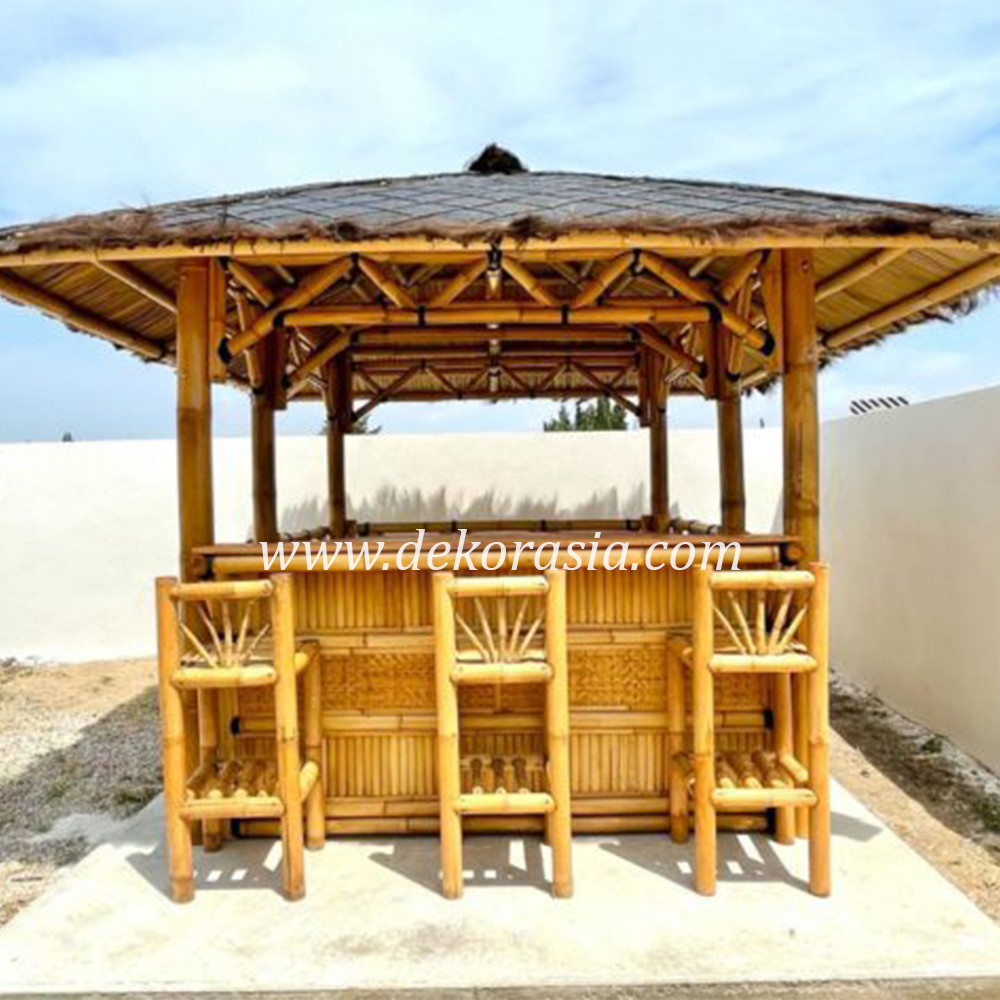 Bamboo Gazebo for Home Garden, Bamboo Gazebo Outdoor